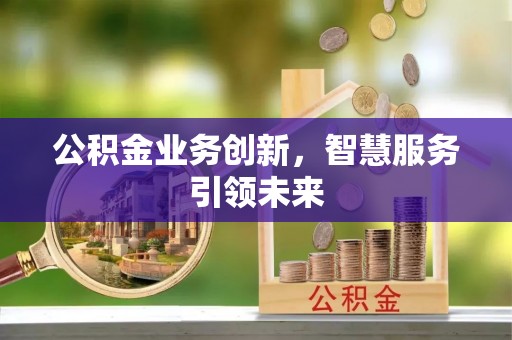 宿州公积金业务创新，智慧服务引领未来