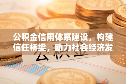宿州公积金信用体系建设，构建信任桥梁，助力社会经济发展